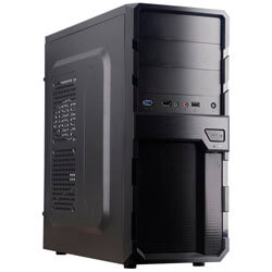 

Caja Semitorre/Atx Coolbox F200 S/Fuente Usb3.0 Metal Negro