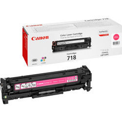 

Toner Magenta Canon 718m - 2900 Páginas Para Impresoras I-Sensys Lbp76