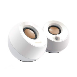 Altavoces 2.0 Creative Pebble Blancos - 4.4w Rms | Quonty.com | 51MF1680AA001