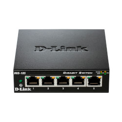 

Switch D-Link Dgs-105 - 5 Puertos Gigabit 10/100/1000 - Half/Full Dupl