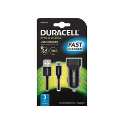 

Cargador De Coche Duracell Dr5032a - 5v / 2.4a - Cable Micro Usb