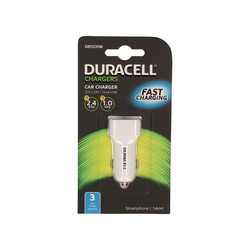 

Cargador Dual De Coche Duracell Dr5035w - 1xusb 1a + 1xusb 2.4a - Blan