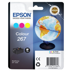 

Tinta Epson C13t26704010 Nº 267 Tricolor C/M/Y