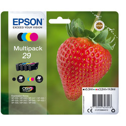 

Tinta Epson C13t29864012 Nº 29 Pack Cuatricolor C/M/Y/Bk