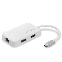 

Hub Edimax Eu-4308 Usb-C 3ptos Usb3.0 +1rj45 10/100/1000 Blanco