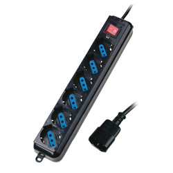 

Regleta Ewent Ew3935 6tomas Negra C/Interruptor Salida Ac Tipo L