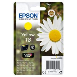 

Cartucho Amarillo Epson Claria 18 - 3.3ml - Margarita