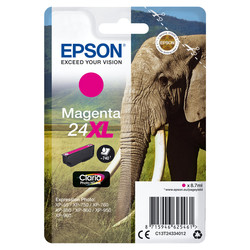 

Cartucho Epson 24xl Magenta - 8.7ml - Elefante