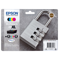 

Multipack 4 Cartuchos Tinta Epson Durabrite Ultra Ink 35xl - Negro/Cia