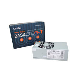 Fuente Coolbox 500w 8cm Tfx | Quonty.com | COO-FA500TGR