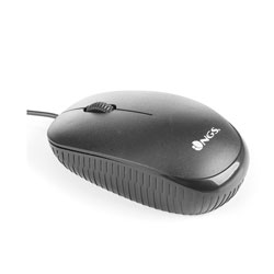 Raton Ngs Flame Black Optico 1000dpi Usb Black | Quonty.com | FLAME