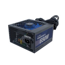 Fuente Alimentacion 650w Coolbox Powerline3 Pfc-Activo 85+ 4sata 12cm Atx | Quonty.com | COO-FAPW3-650