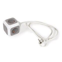 

Regleta Con Cargador Usb Fonestar Cubik-42ug - 4 Tomas Enchufe + 2 Pue