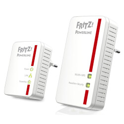 

Powerline Fritz! 540e Wlan Set - Pack 2 Uds (540e+510e) - Hasta A 500