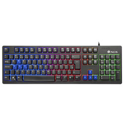 Teclado Ngs Gkx-300 Gaming Usb Negro Retroiluminado | Quonty.com | GKX-300