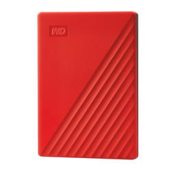 Hdd Wd Externo 2.5&Quot; 4tb My Passport Rojo | Quonty.com | WDBPKJ0040BRD-WESN