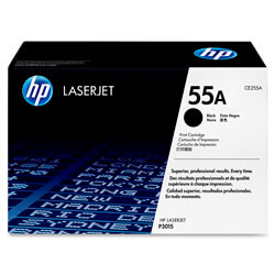 

Toner Hp Ce255a Nº55a Negro 6.000pag