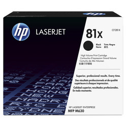 

Toner Hp Cf281x Nº81x Negro 25.000pag