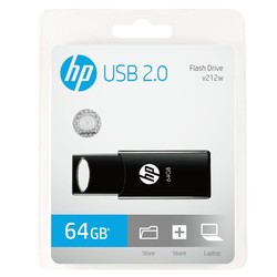 

Pendrive Hp 64gb Usb2.0 V212 Negro