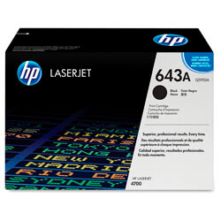 

Toner Hp Q5950a Nº643a Negro 11.000pag