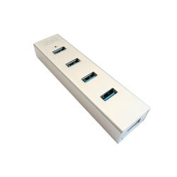 

Hub 3go Hub34p2 4ptos Usb3.0 Plata