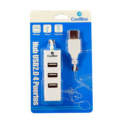 

Hub Coolbox 4 Ptos Usb 2.0