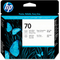 

Tinta Hp C9407a Nº 70 Cabezal Negro Foto/Gris Claro