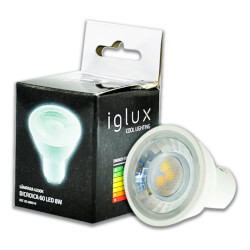 

Bombilla Dicroica Iglux Xd-0860-C - 8w - Gu10 - 3000ºK - Ángulo 60 - 5