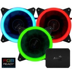 

Aerocool Ventilador 3x12cm Ilumrgb D.Anillo+P7h1