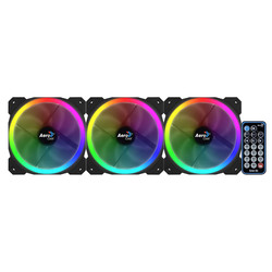 

Aerocool Ventilador Rgb 12cm D.Anillo 11 Efect+Rc