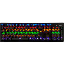 

Teclado The G-Lab Keyz-Carbon-V2/Sp Usb Negro