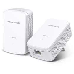 Kit 2 Plc/Powerline Mercusys  Mp500kit Rj45-1000mbps | Quonty.com | MP500KIT