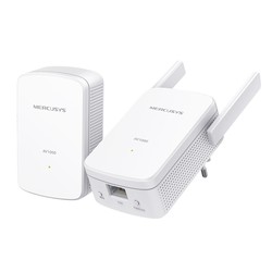 Kit 2 Plc/Powerline Mercusys Mp510kit Rj45-1000mbps Wifi300mbps | Quonty.com | MP510KIT