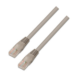 Latiguillo/Cable Red Aisens Rj45 Cat.6 Utp Awg24 1.0m Gris | Quonty.com | A135-0229