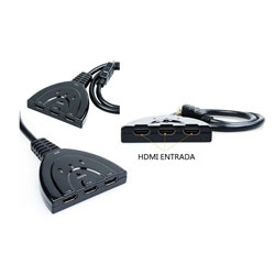 

Switch L-Link Hdmi 3x1 Automatico Cable Pigtail