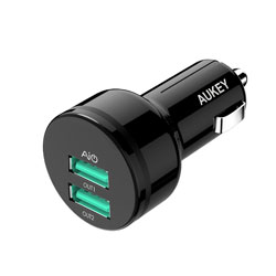 

Cargador Coche Aukey Cc-S12 2ptos 5v/4.8a