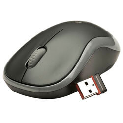 Raton Logitech M185 Optico 1000dpi Inalambrico Negro/Gris | Quonty.com | 910-002235
