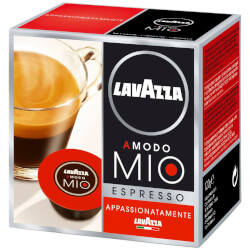 16 Cápsulas Lavazza A Modo Mio Espresso Appassionatamente | Quonty.com | APPASSIONATAMENTE