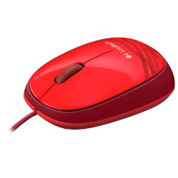 

Ratón Con Cable Logitech M105 Usb Rojo 910-002945