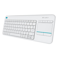 

Teclado Inalámbrico Logitech Wireless Touch Keyboard K400 Plus Blanco