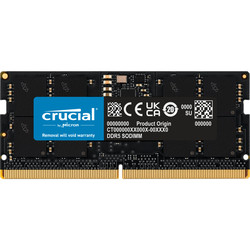 Memoria Crucial So-Dimm Ddr5 16gb 5600mhz Cl40 | Quonty.com | CT16G56C46S5