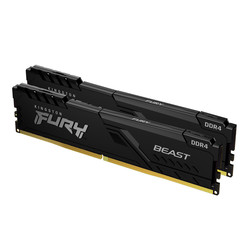 Memoria Kingston Dimm Ddr4 16gb (2x8gb) 3600mhz Cl17 Fury Beast | Quonty.com | KF436C17BBK2/16