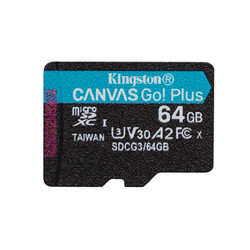 Microsd Kingston 64gb Cl10 Uhs-I Canvas Go Plus | Quonty.com | SDCG3/64GBSP