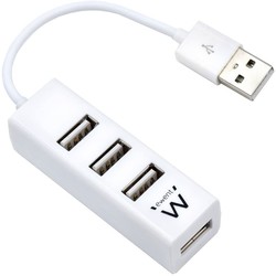 Mini-Hub Ewent Ew1122 4ptos Usb2.0 12cm | Quonty.com | EW1122