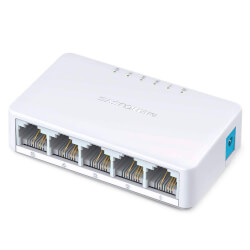 

Switch Mercusys Ms105 5ptos 10/100 Tamaño Reducido