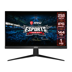 Msi Optix G241 Monitor 23.6 Fhd 144hz 1ms  Hdmi Dp | Quonty.com | 9S6-3BA41T-002