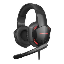 Auriculares C/Microfono Mars Gaming Mhx Pro 7.1 Negro | Quonty.com | MHXPRO71