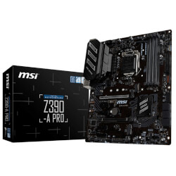 

Placa Base Msi Z390-A Pro - Para Intel Core 9th/8th Gen - Socket Lga 1