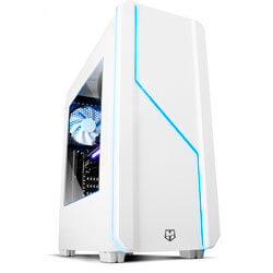 

Caja Semitorre/Atx Nox Hummer Mc S/Fuente Usb3.0 Led-Multi Cont.Ventil
