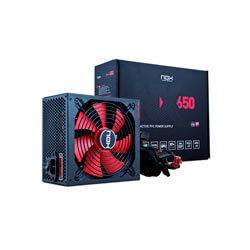 Fuente Nox Nx 650w Pfc-Activo 87+ 14cm Atx | Quonty.com | NXS650
